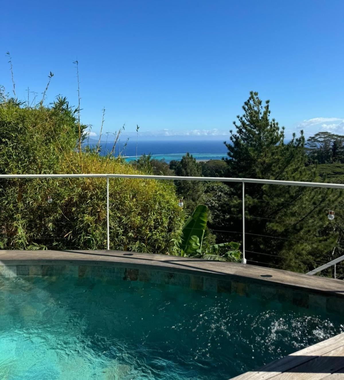 Studio Confort Avec Piscine Et Vue Tahiti Punaauia Exterior foto